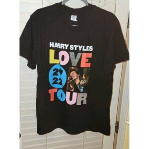 HARRY STYLES Love On Tour Concert 2022 T-Shirt Black los angeles forum SMALL